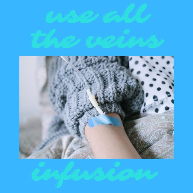 5 days of needles in the arms